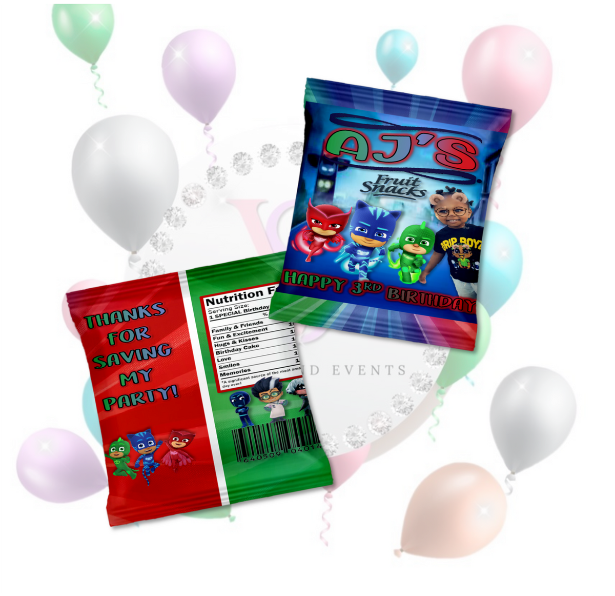 1 Dozen Treat Labels